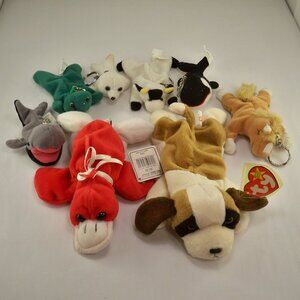 Assorted Collectable Beanie Baby, People Pals & Keyring Others